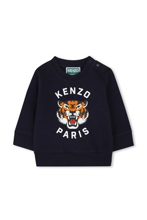 Blue Tiger-print tracksuit set KENZO KIDS | K60935848